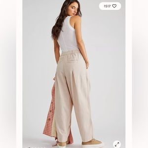 NWT Free People Linen Pants size 4